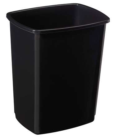 CORPS POUBELLE BASCULE 50L SANS COUV. ABS NOIR 91165