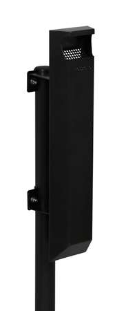 CENDRIER POUR POTEAU 3L SANS SERRURE GRIS MANGANESE 56144